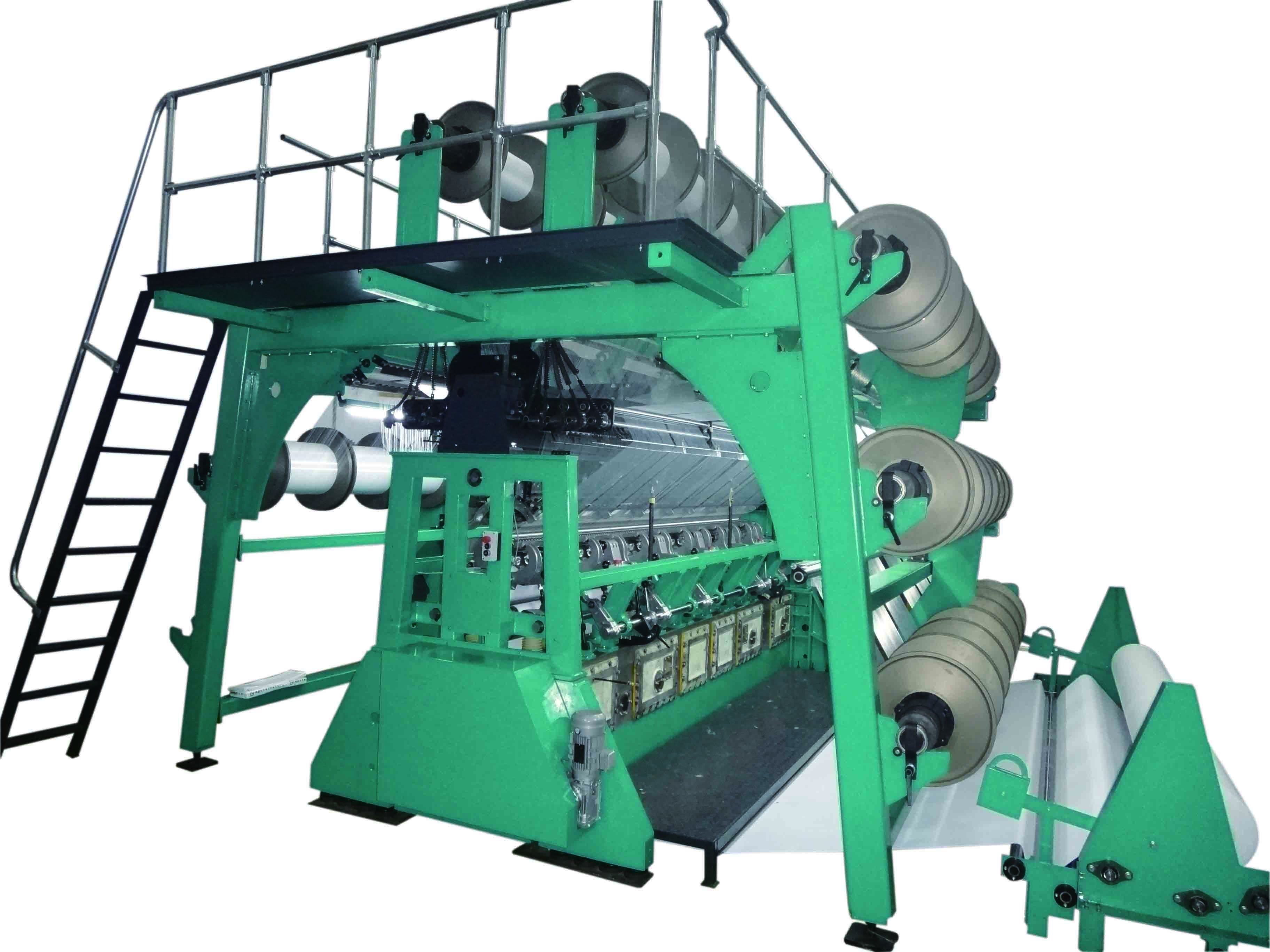 常州第八纺织机械双针床贾卡经编机